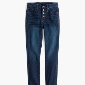 Madewell 9” High-Rise Skinny Jeans in Hayes Wash